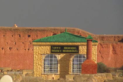 Jewish cemetery in Marrakech
