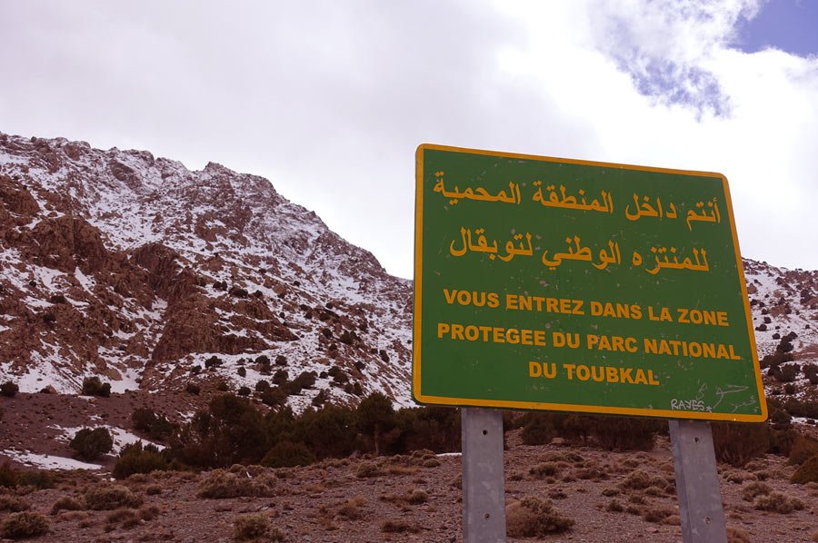 Toubkal nationalpark
