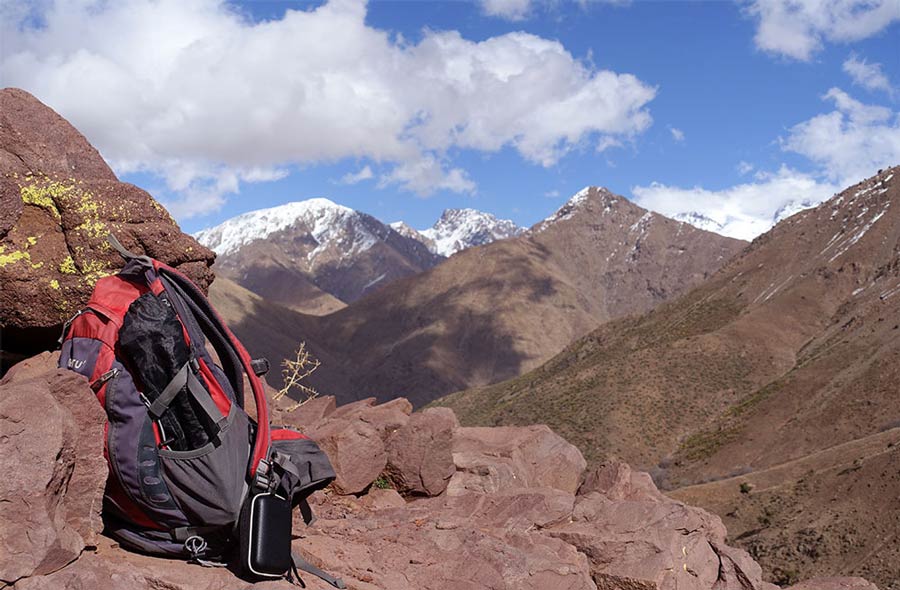 Trekking in the Toubkal National Park, Morocco