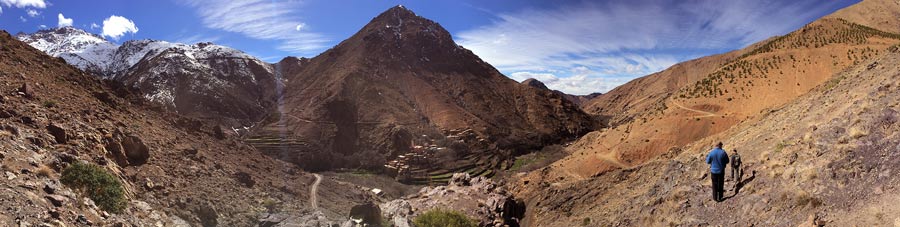 Trekking tour in the High Atlas Mountains, Morocco