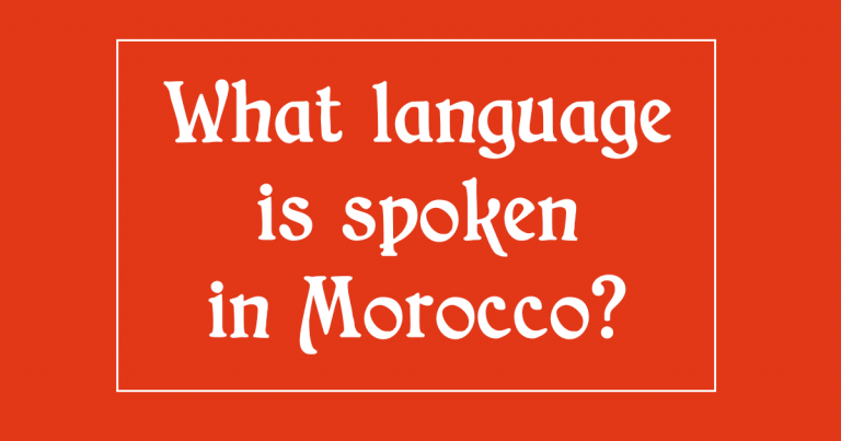 Morocco Language 768x403 