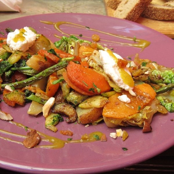 Earth Café Marrakech vegetarian food