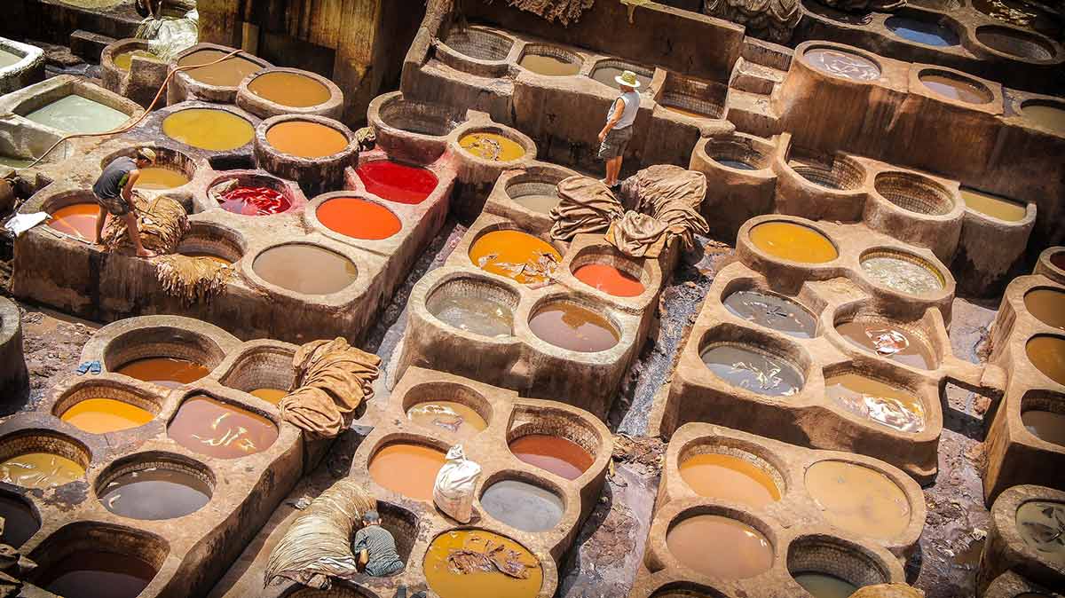 Tannery Scam in Marrakech