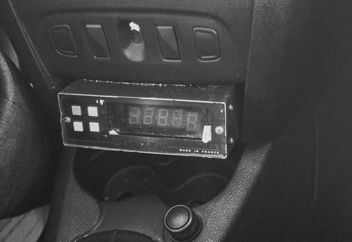 Taxi meter Marrakech