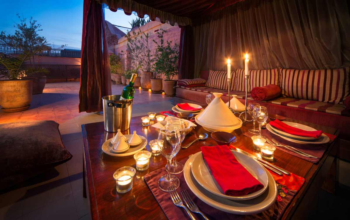 Riad with roof terrace in Marrakech