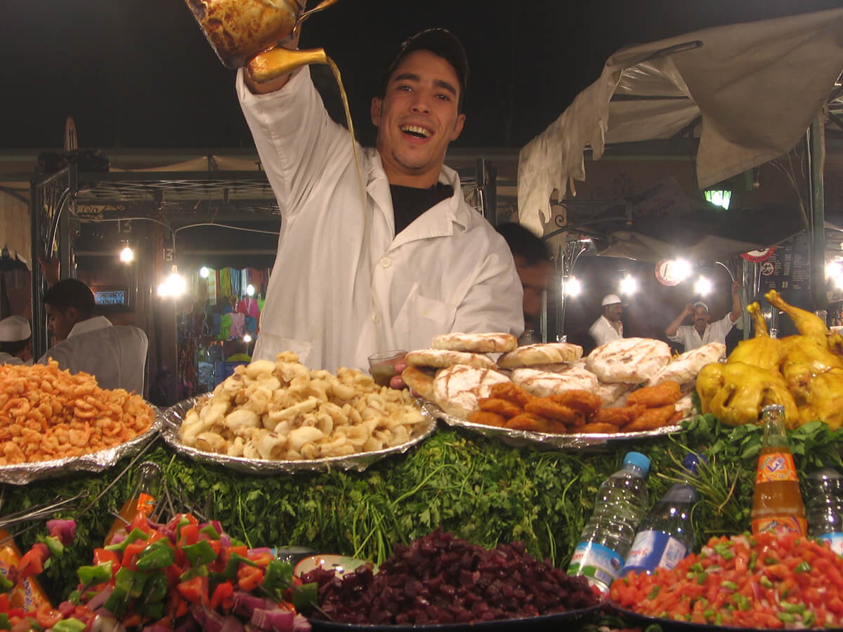 best streetfood in morocco
