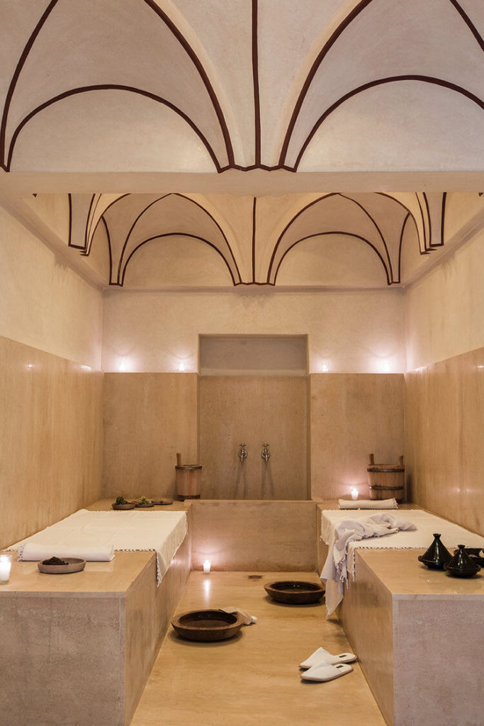 Private hammam in Morocco