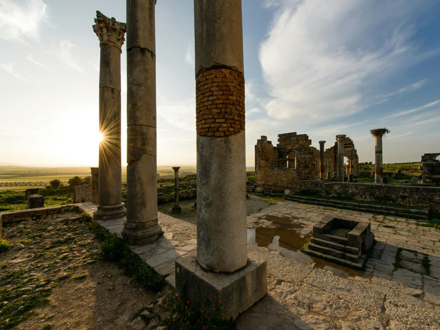 Volubilis UNESCO world heritage site