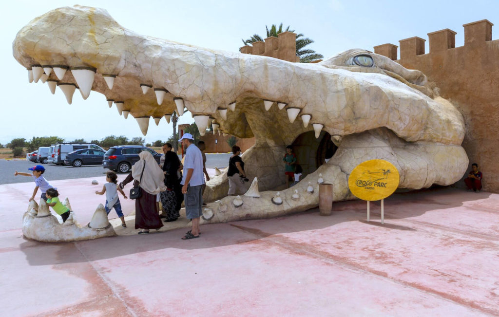 Crocoparc Agadir Entrance
