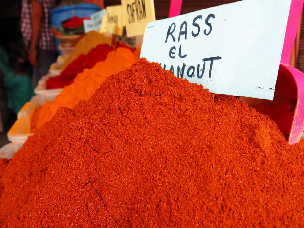 Ras el Hanout in a Morrocan souk