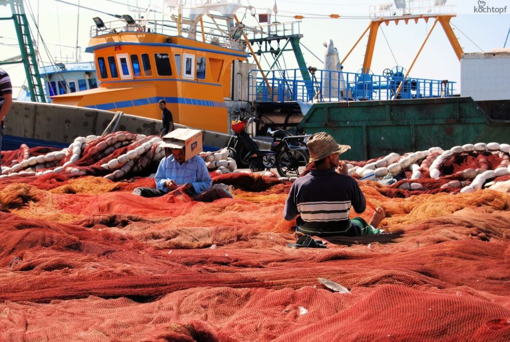 Fishing port, Agadir