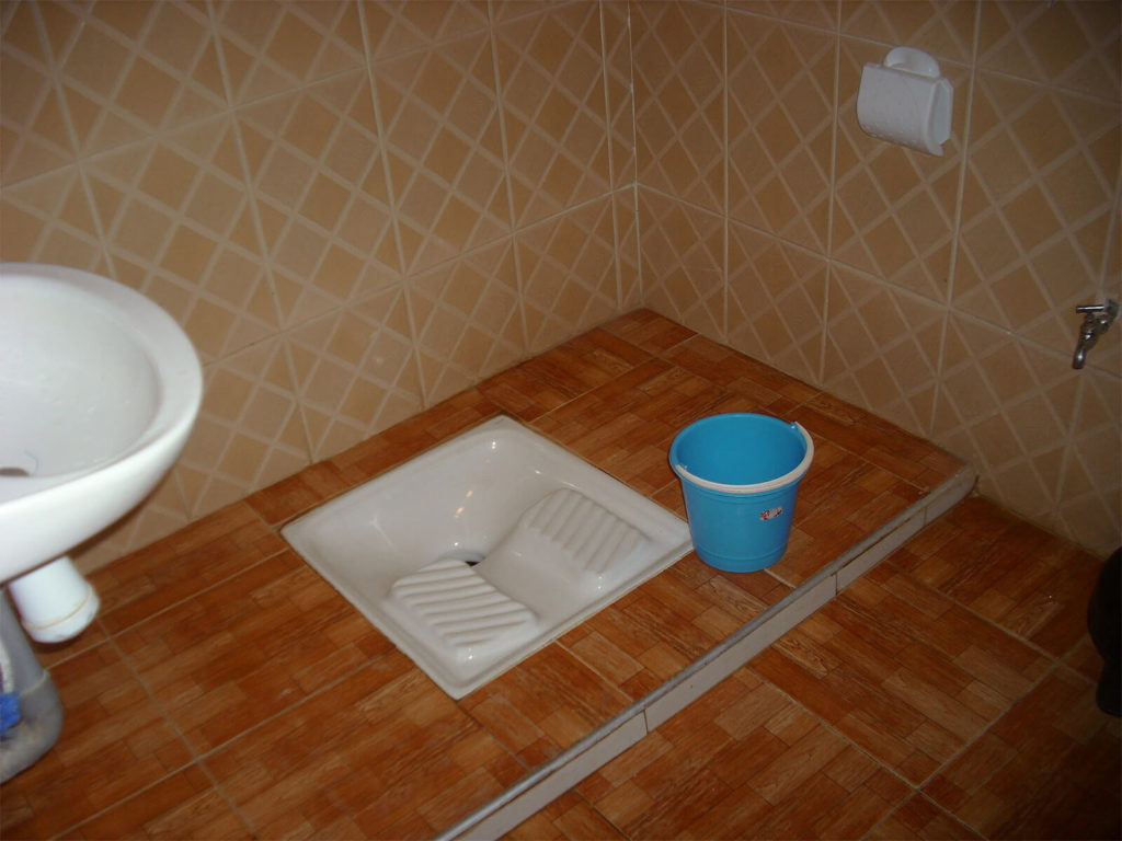 Toilet in Morocco