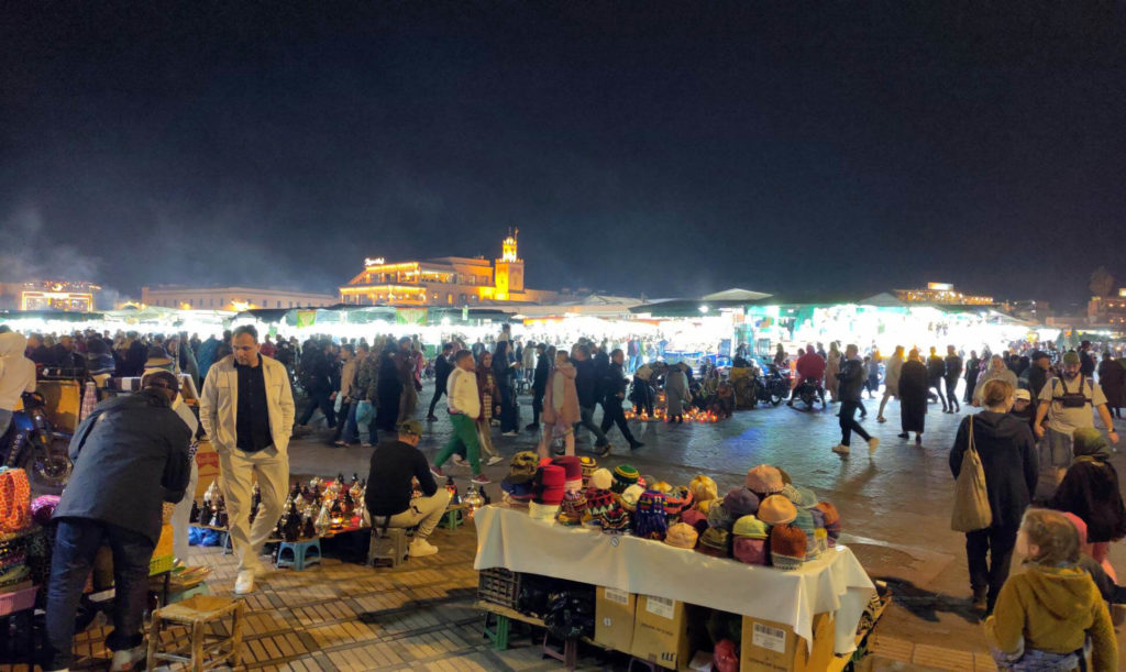 jemaa el fna marrakech with kids